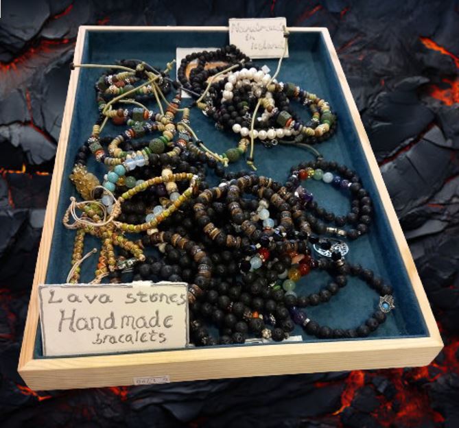 Lava Stone and Mineral Bracelets Lava Stone and Mineral Bracelets